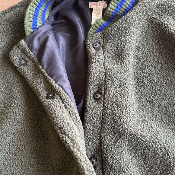 Free people oversized Sherpa varsity vest - Picture 2 of 4